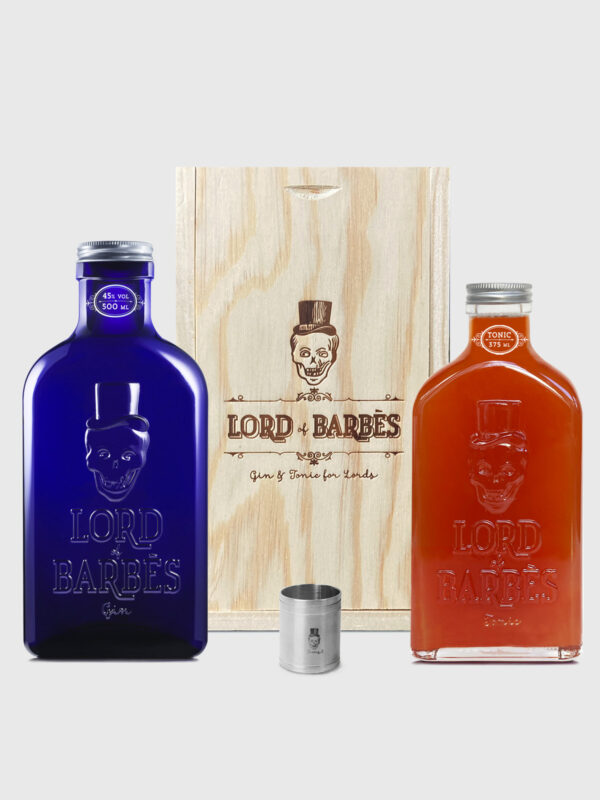 COFFRET GIN LORD OF BARBES 0.50 + CONCENTRE