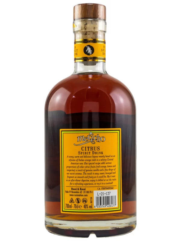 NATION METICHO SPICED CITRUS 75CL