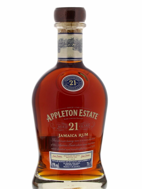 Appleton Estate 21 Years Nassau Valley Casks