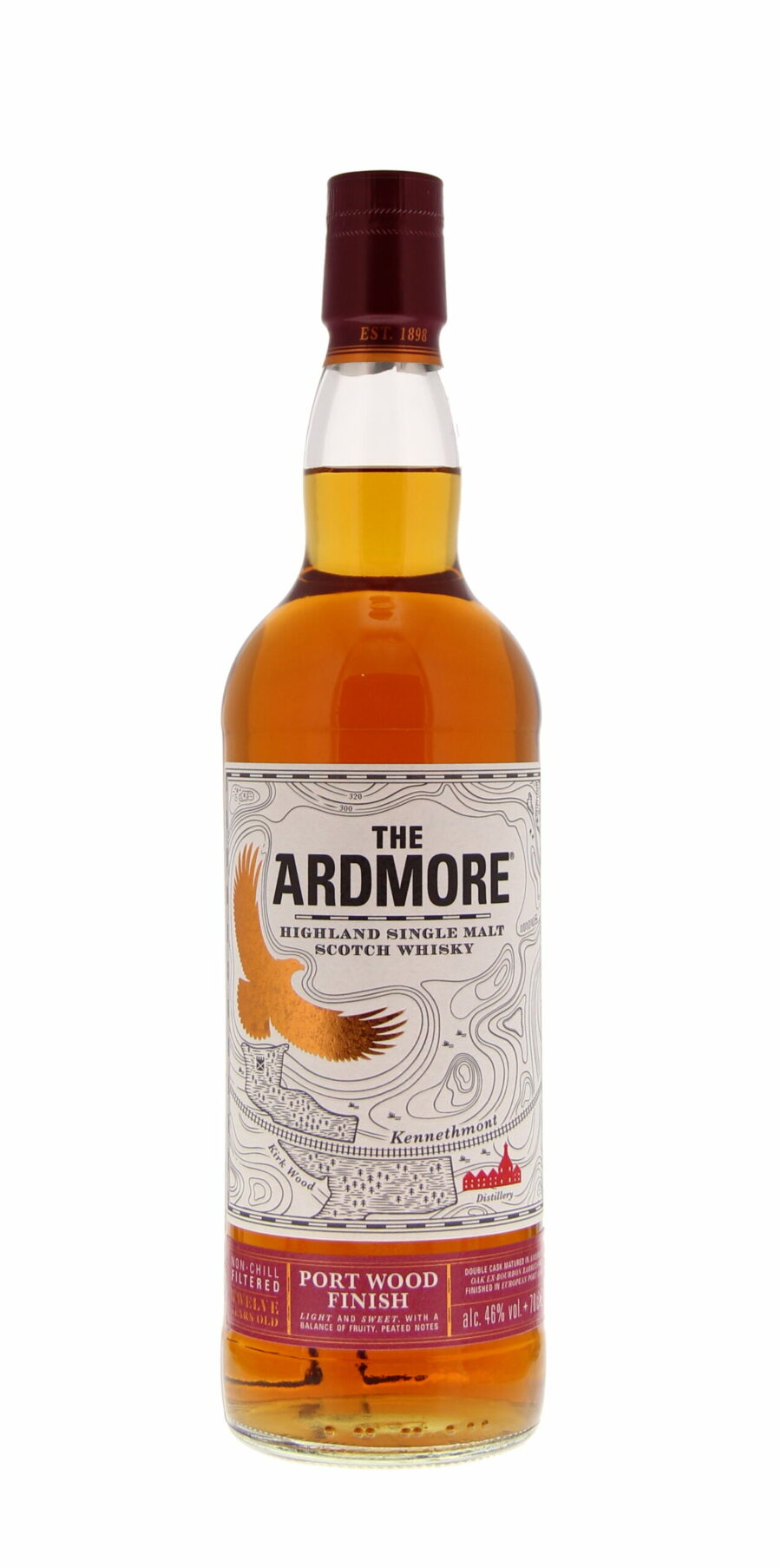 Ardmore 12 Years Port Wood Finish
