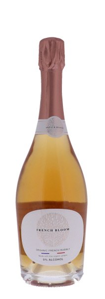 Vin pétillant sans alcool BLOOM - Le Rosé