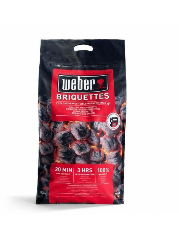 WEBER BRIQUETTE 8KG