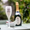 CHEERS NO. 1 SAVE WATER DRINK CHAMPAGNE SUPERGLAS 100ML WITH PRINT