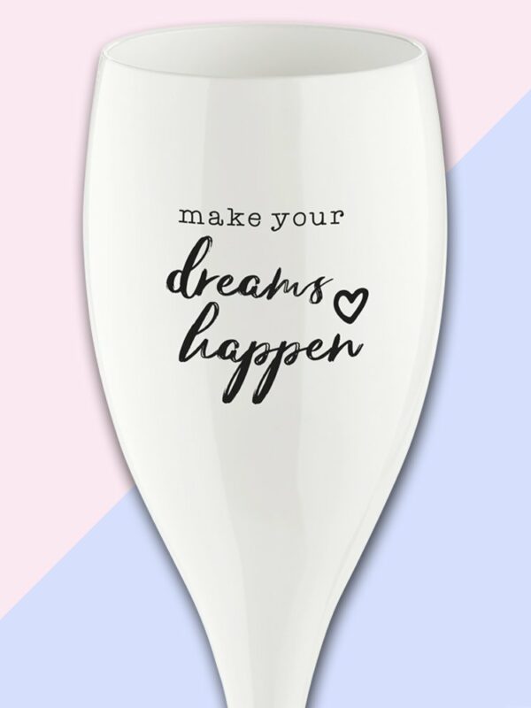 CHEERS NO. 1 DREAMS HAPPEN SUPERGLAS 100ML WITH PRINT