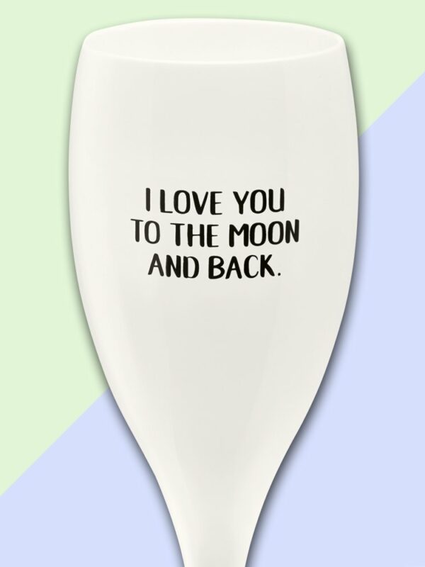 CHEERS NO. 1 LOVE YOU TO THE MOON SUPERGLAS 100ML WITH PRINT