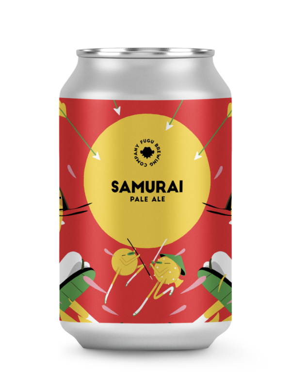 SAMURAI 33CL CANS PALE ALE