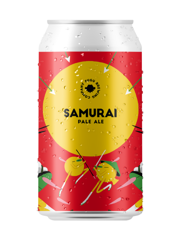 SAMURAI 33CL CANS PALE ALE