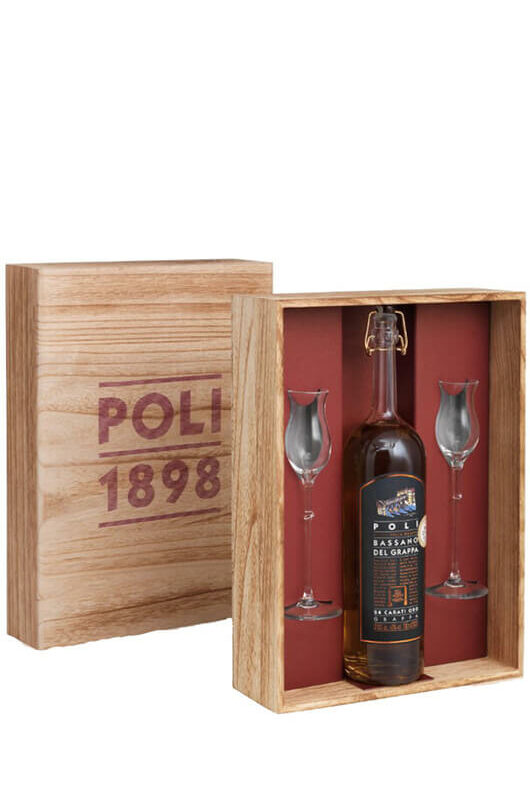 COFFRET SARPA POLI + 2 VERRES 70CL