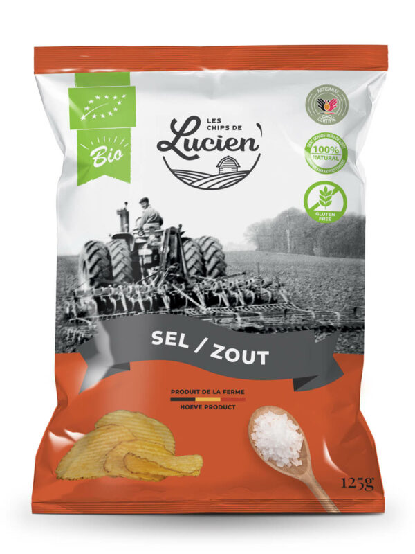 CHIPS DE LUCIEN LEG SALE    125GR
