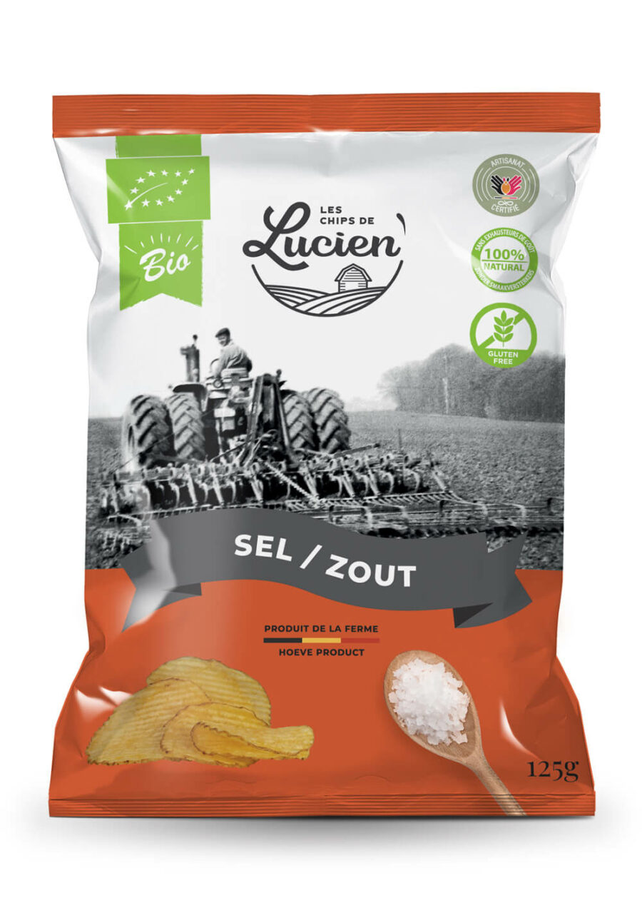 CHIPS DE LUCIEN LEG SALE    125GR