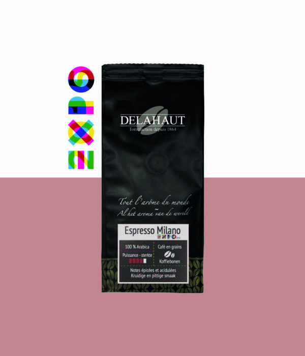 Delahaut – Mélange “Espresso Milano” grains