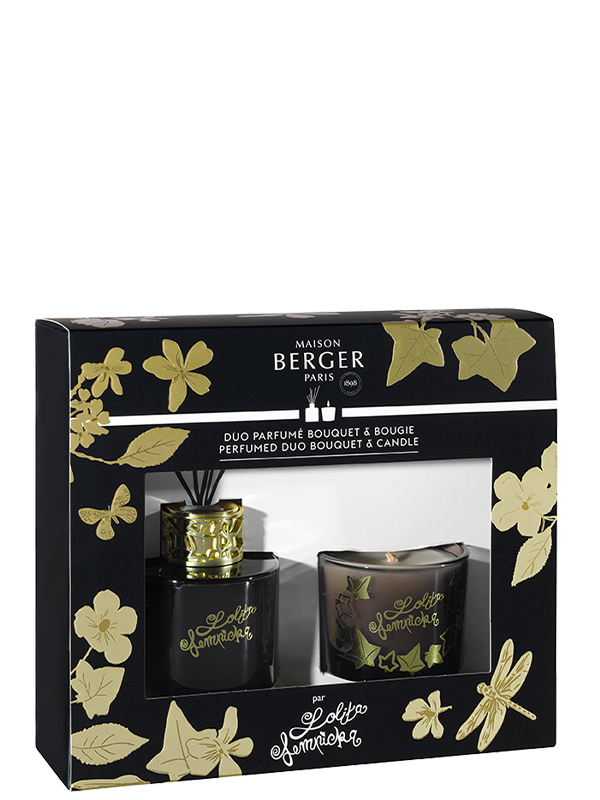 Duo mini Bouquet & Bougie Lolita Lempicka Black Edition