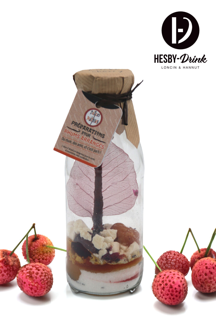 Bocal Arrangé - Litchi Cherry