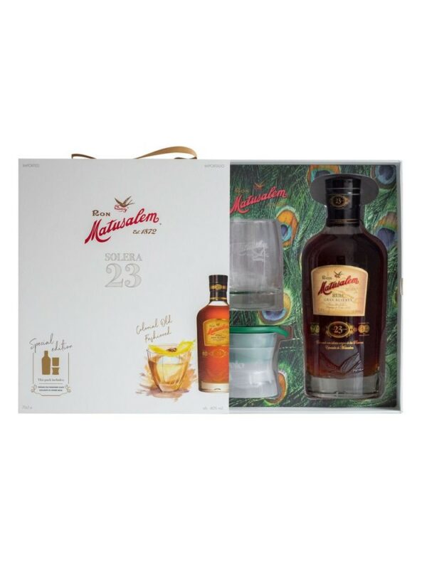 COFFRET MATUSALEM 70CL   23Y + 1 VERRE