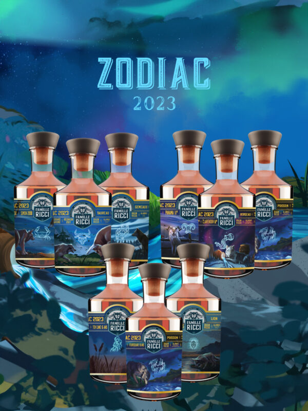 Collection Complète Famille Ricci Zodiac 2023