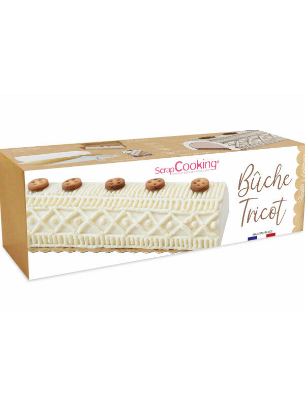 Moule bûche tricot