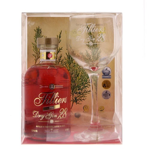 Promo Gin Filliers Pink 50cl+1 verre
