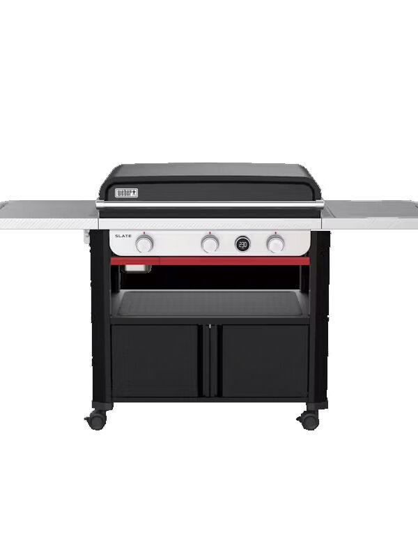 Plancha Premium Weber® SLATE GPD 76 cm sur chariot