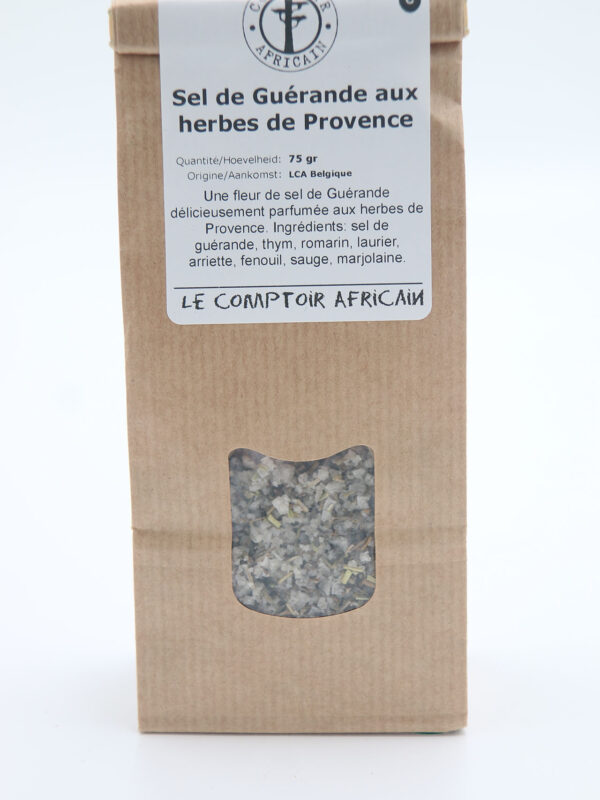 Sel de Guérande aux herbes de provence