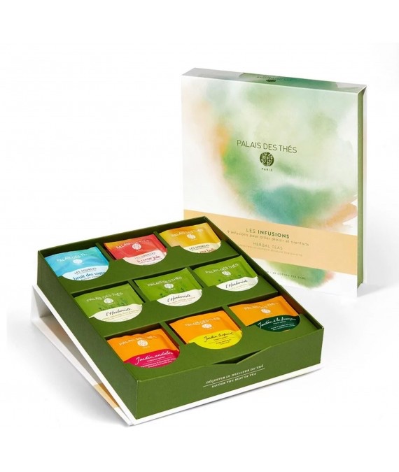 LES INFUSIONS COFFRET 45 MOUSSELINES