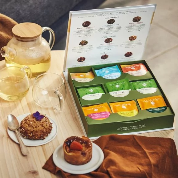 LES INFUSIONS COFFRET 45 MOUSSELINES