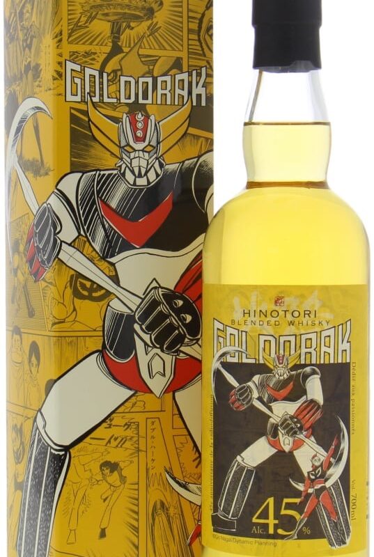Whisky Hinotori Goldorak 70cl Yellow Edition