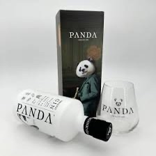 PANDA 70 cl BOX GIN + 1 verre