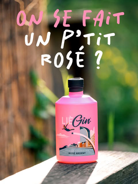 GIN LIEGIN ROSE ARDENT 50cl