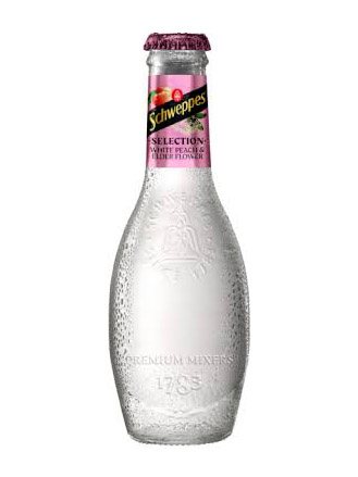 Schweppes Sélection  Pêche blanche | Fleur de sureau 20cl