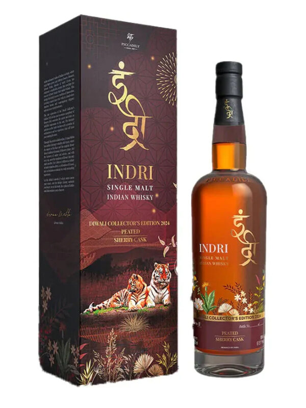 Indri Diwali Collector’s Edition Single Malt Whisky 2024 700mL