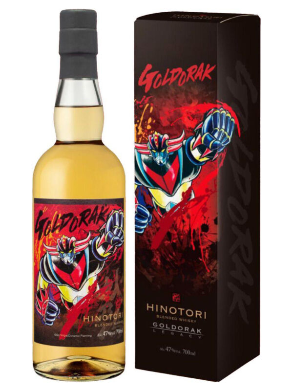 Whisky Hinotori Goldorak Blended 70cl
