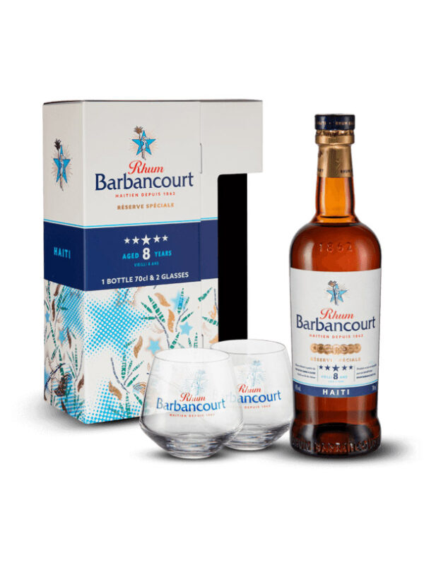 COFFRET BARBANCOURT 8Y 0.70