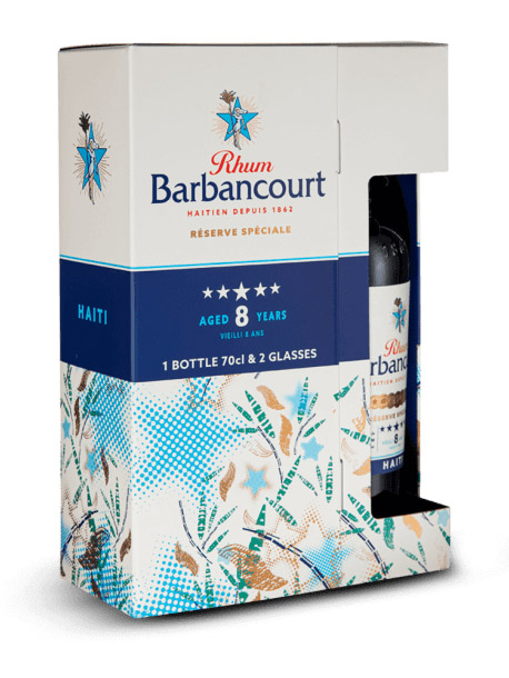 COFFRET BARBANCOURT 8Y 0.70