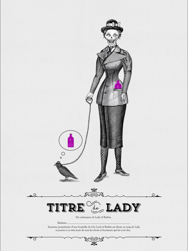 GIN LADY OF BARBES 0.50