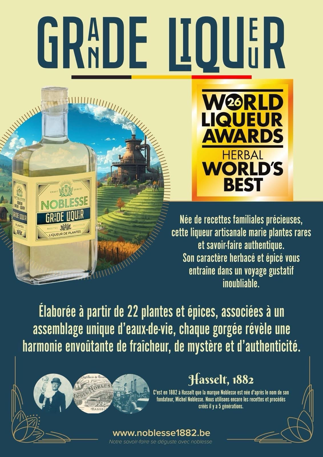 Grande liqueur Noblesse 70 cl 42% alc – Image 2