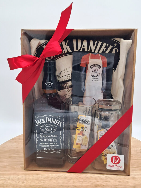 COFFRET JACK’S 70CL + tablier + 2 verres