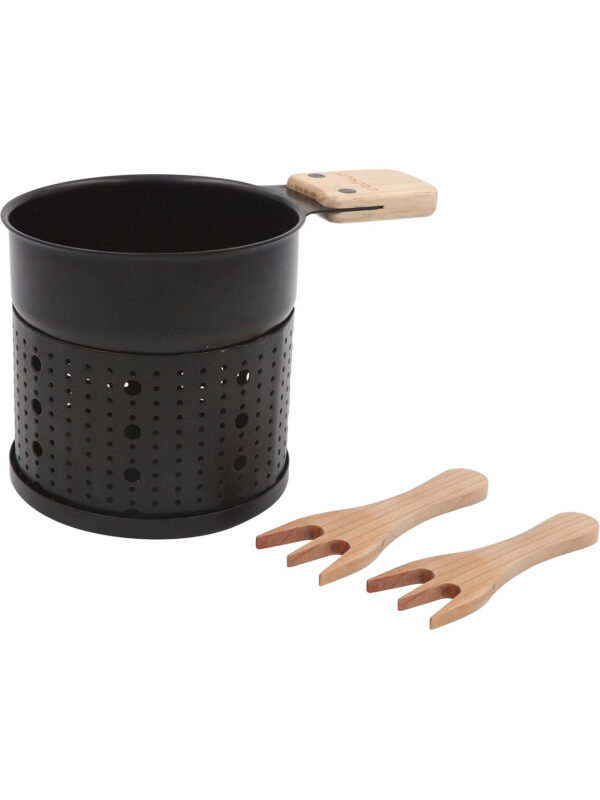 FONDUE AU CHOCOLAT A LA BOUGIE 2PERS.