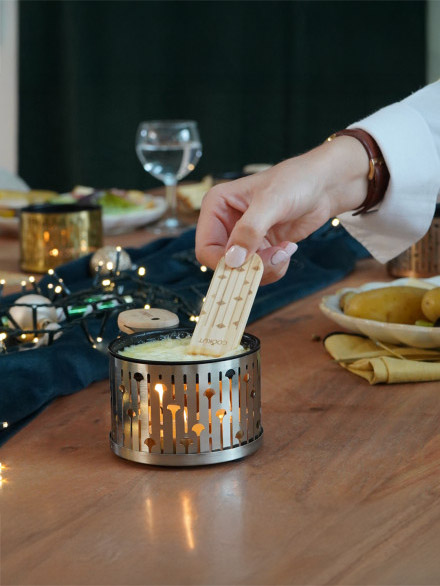 Les plus brillantes raclettes à la bougie – Champagne