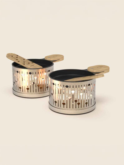 Les plus brillantes raclettes à la bougie – Champagne