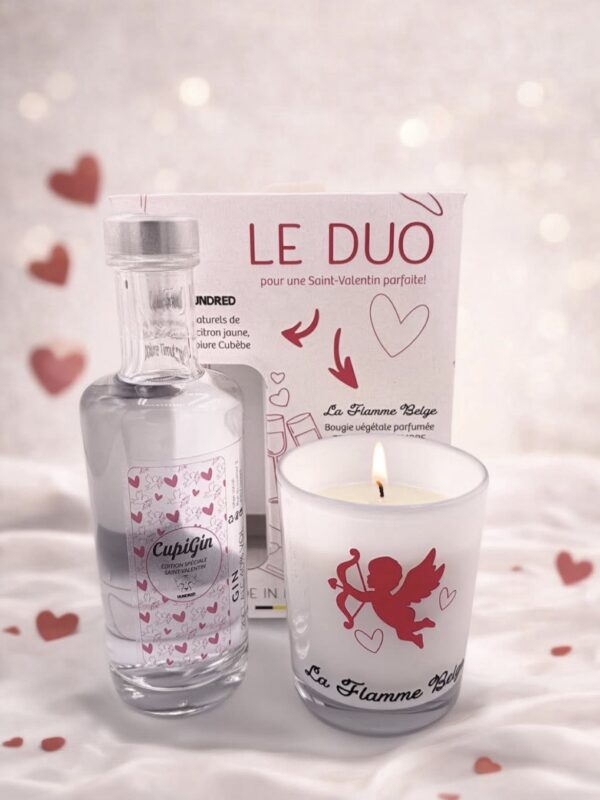 Coffret Hundred Cupigin 20cl + Bougie Flamme Belge
