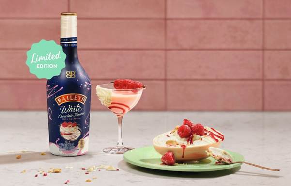 Baileys White Chocolate & Raspberry 17% 50CL