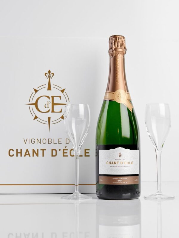 COFFRET CHANT D’EOLE 75 CL + 2 FLUTES